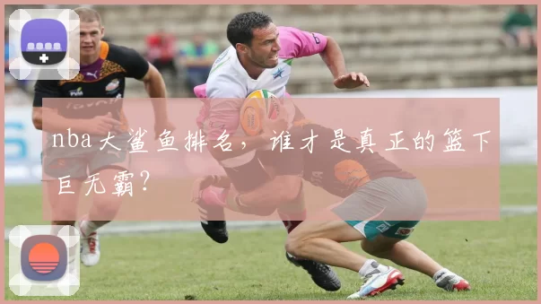 nba大鲨鱼排名，谁才是真正的篮下巨无霸？